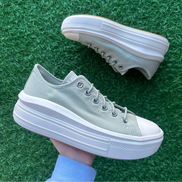 🎁Converse Chuck Taylor All Star Ctas Move Ox Summit Sage - Picture 4 of 11